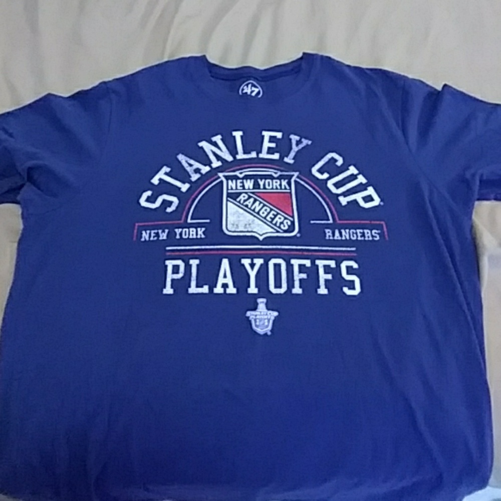 New York Rangers short sleeve tee shirt
